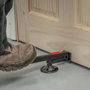Practical Heavy-duty Metallic Door Lifter, 360° Rotation Lever-activated Door Panel Elevator for Door Installation, Convenient Door Hardware for Home & Office, Gifts for Men, Gifts for Boyfriend