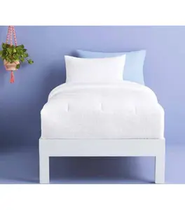 5pc Twin Comforter and Sheet Set Ivory - Room Essentials 5pc Twin Comforter and Sheet Set Ivory - Room Essentials