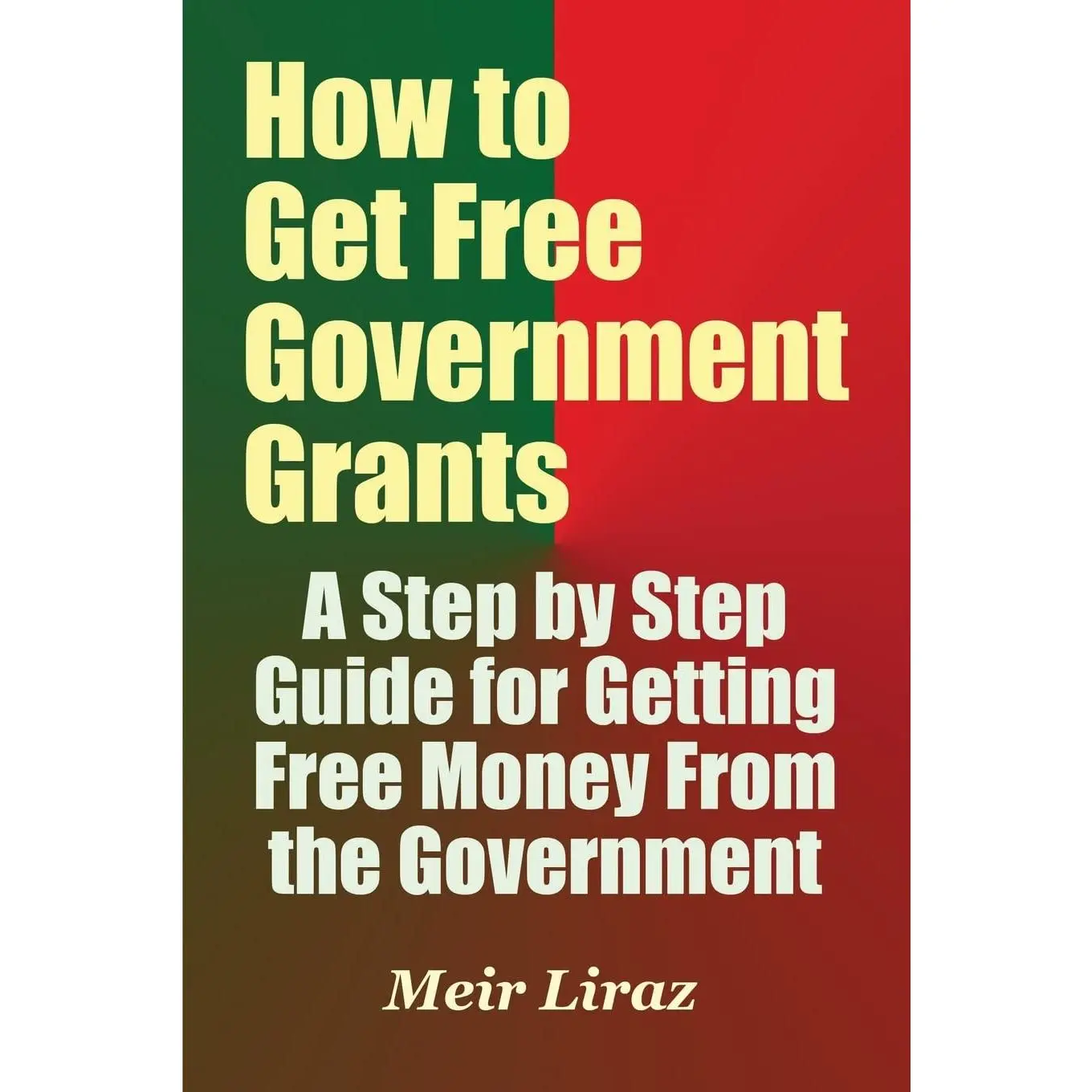 Government Grants Guide: Step-by-Step Tutorial for Securing Free Government Money (Business & Management, Economics Book)