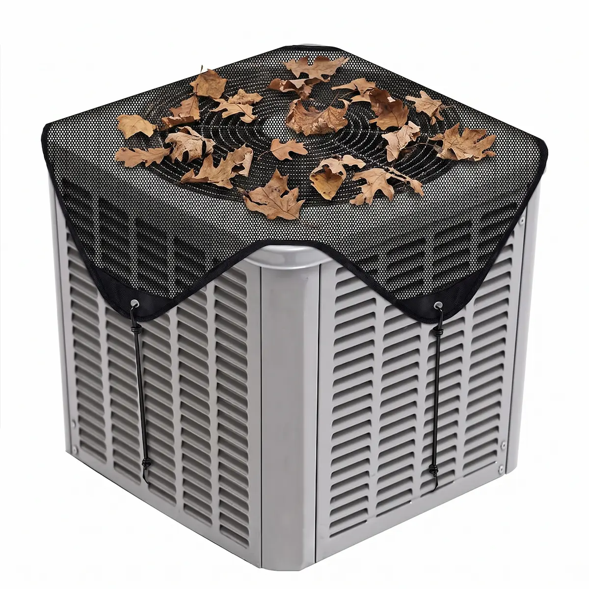 36"x36" Durable Modern Foldable Air Conditioner Cover - Waterproof, Dustproof Design with Breathable Mesh Protector, Universal Exterior Home Care Dust Cover Accessory
