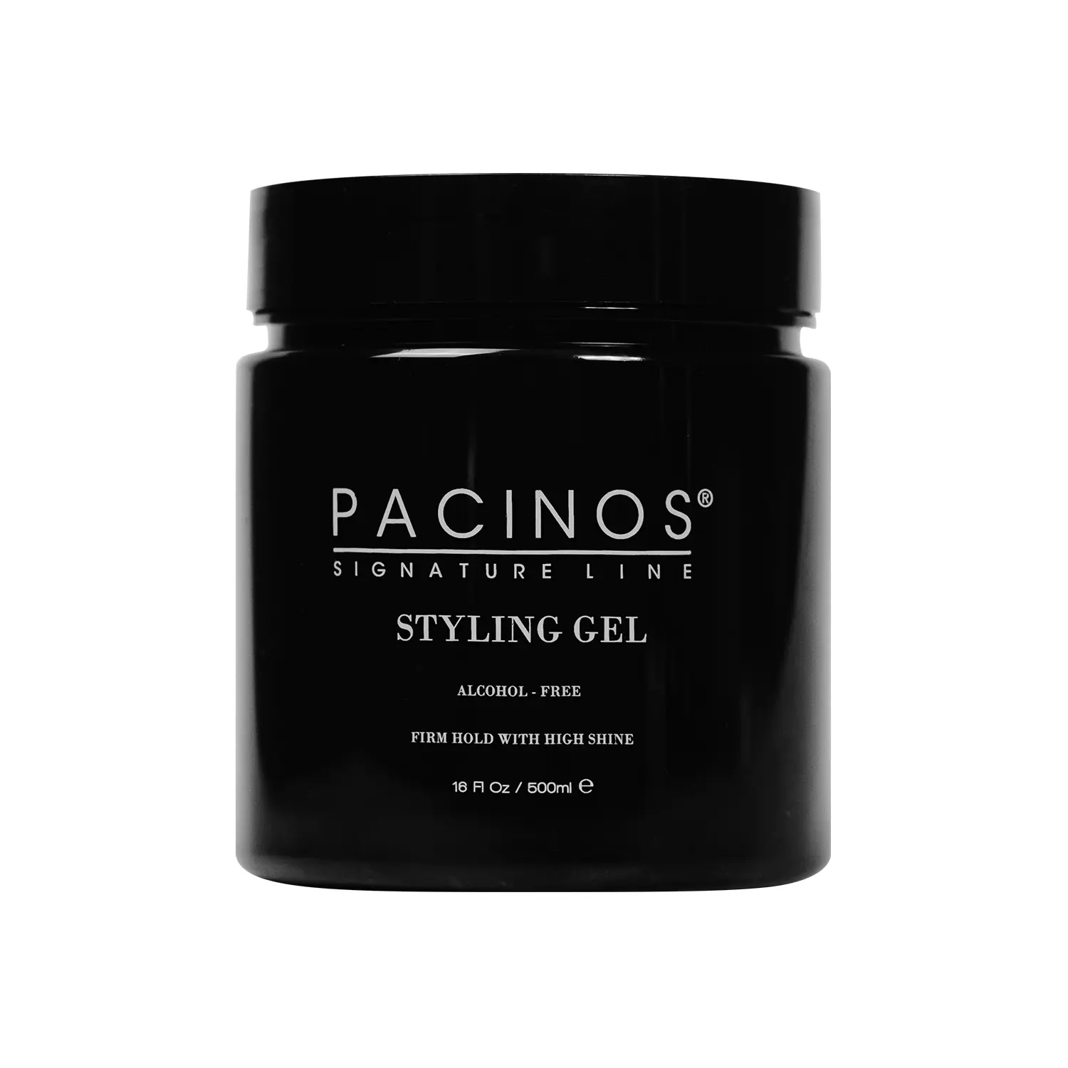 Pacinos Signature Line Aloe Vera & Panthenol Strong-Hold Haircare Styling Gel - Alcohol-Free, Glycerin-Infused, Icy Mint Artic Cooling Musk, Curly Hair Product for Textured/Wavy/Dry Hair, 500ml, Men & Women