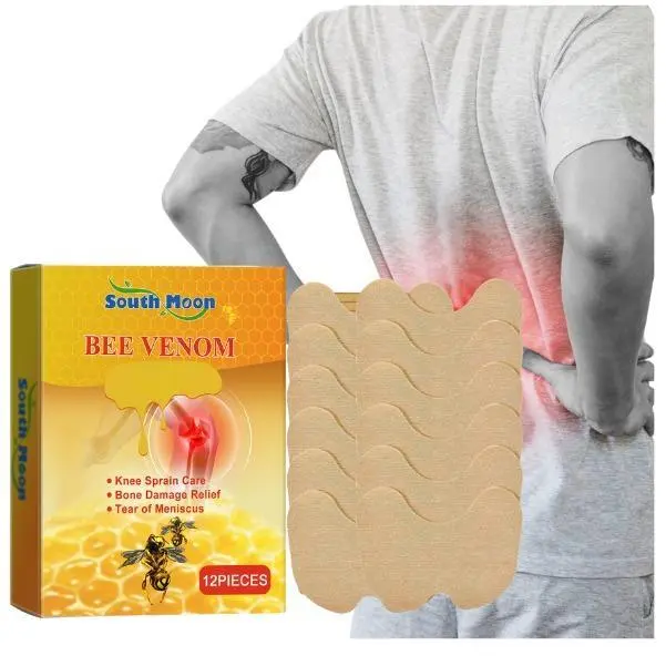 【Waist Care Patch】SOUTH MOON Lumbar Relief Patch - Relieves soreness and discomfort in the lumbar joints and body from prolonged sitting, a massage care patch foot joint muscle, Peppermint Oil, Angelica Dahurica