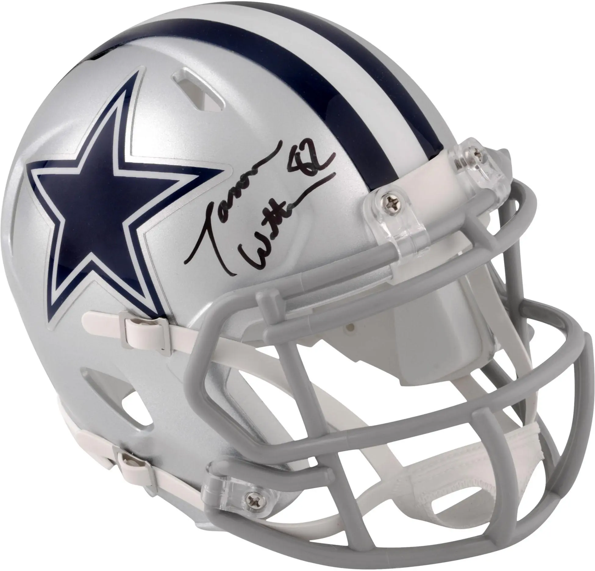 Jason Witten Dallas Cowboys Autographed Riddell Speed Mini Helmet - Fanatics Authentic Certified