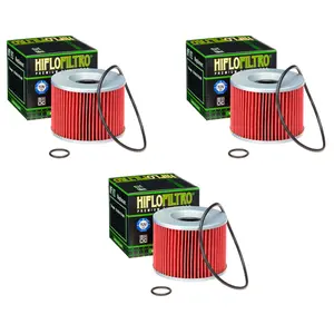 Hiflofiltro HF192 Oil Filter 3 Pack Triumph Speed Triple 900, Trident 750
