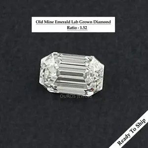 Old Mine Emerald Lab Grown Loose Diamond