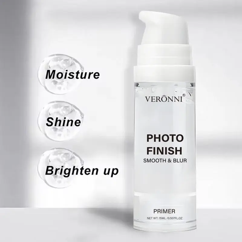 15ml Clear Primer with Lightweight Hydration, Pore-Blurring Effect, and a Natural Soft-Focus Finish. The Perfect Base for Smooth