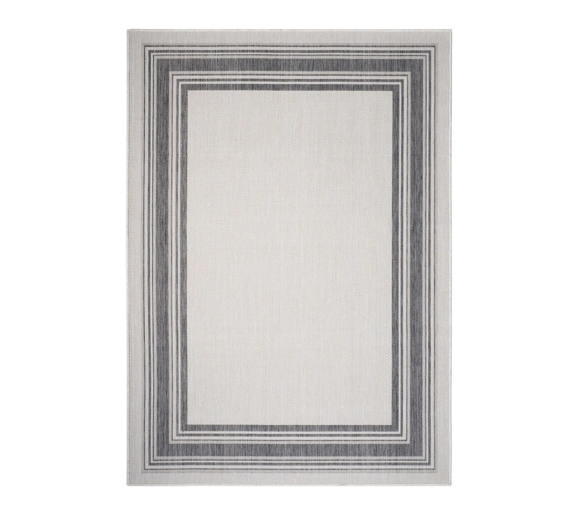 Ox Bay Stripe Transitional Polypropylene Outdoor Rug, 3' x 5'