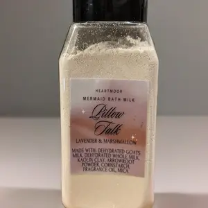 Heartmoor Mermaid Bath Milk Pillow Talk Lavender & Marshmallow Nourishing Bath Soak with Dehydrated Goats Milk