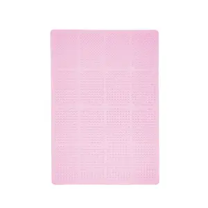 Multipurpose Food Safe Silicone Placemat, Anti-Slip Waterproof Heat Resistant Silicone Pad, Customizable Size Kitchen Table Protector Mat for Dining Table, Sink, Countertop