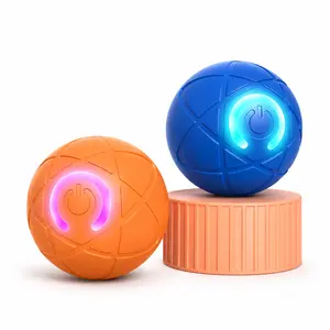 Gravity-Activated Electric Bouncing Ball for Cats & Dogs, Interactive Smart Pet Toy with Automatic Motion & Teasing Attraction