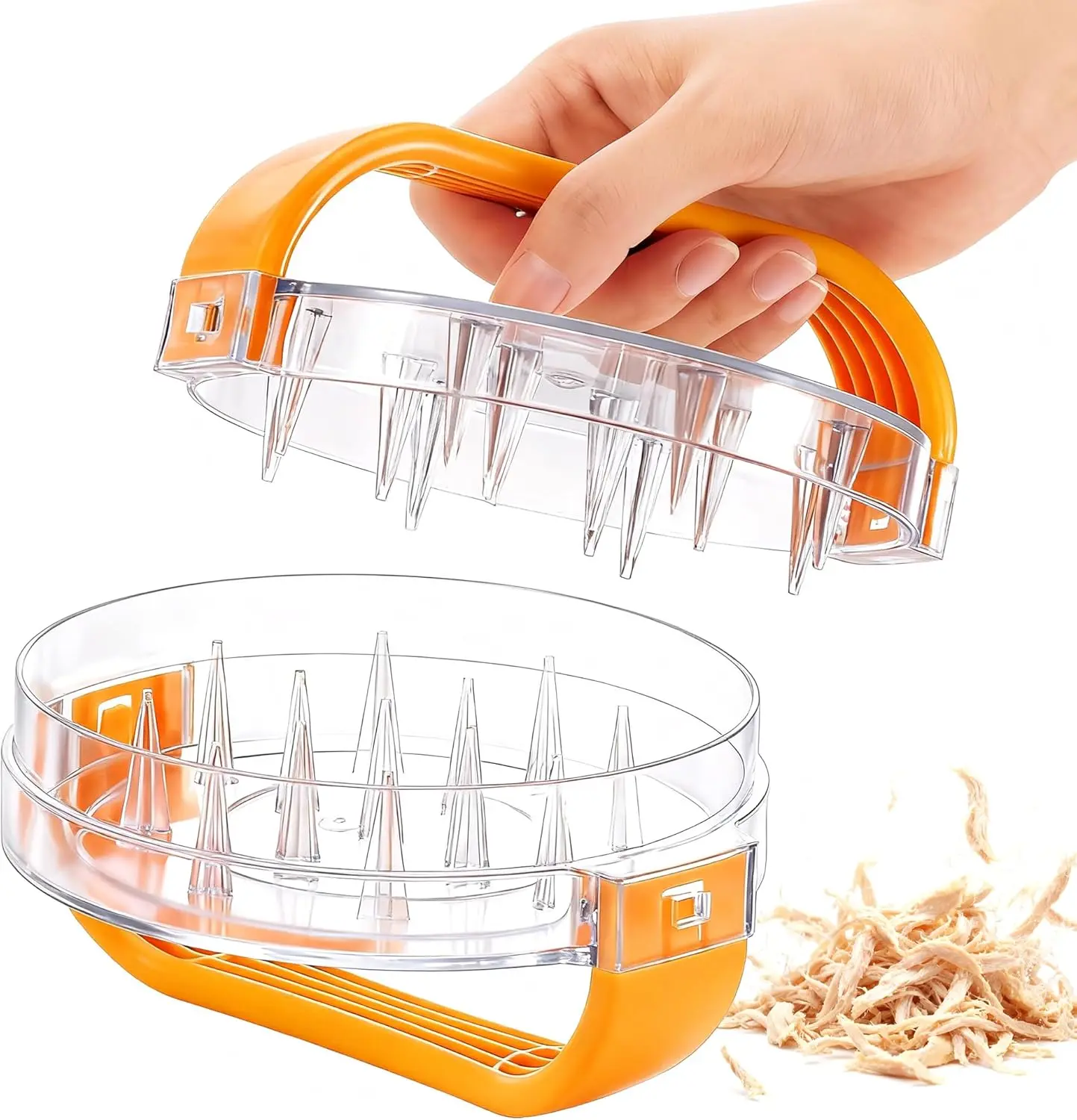 Twist Chicken Shredder, BPA-Free Kitchen Utensils Tool for Shredding Chicken Breast, Pork, Beef, Meal Preparation Tool, Kitchen Utensils Tools, Meal Preparation Tools