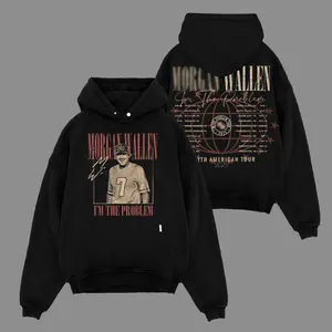 M. Wallen Still The Problem Tour 2026 I'm The Problem v5 Album Men's Oversized Cotton Hoodie Sweater T-Shirt, The Wallenteers Hoodie Sweater T-Shirt , Vintage Music Merch Sweatshirt Hoodie T-Shirt, Retro 90s Country Style, New Album Gift For Fans