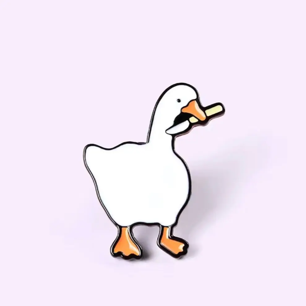 Cute funny  Duck enamel pin