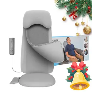 COMFIER Shiatsu Massage Cushion with Heat 2D 3D Shiatu Back Massager with App Control Deep Tissue Kneading Massage Chair Pad with Vibration Back Massager for Chair Gifts for Dad Mom Adjustable Pain Relief Cordless Plug Removable Sensitive 2311