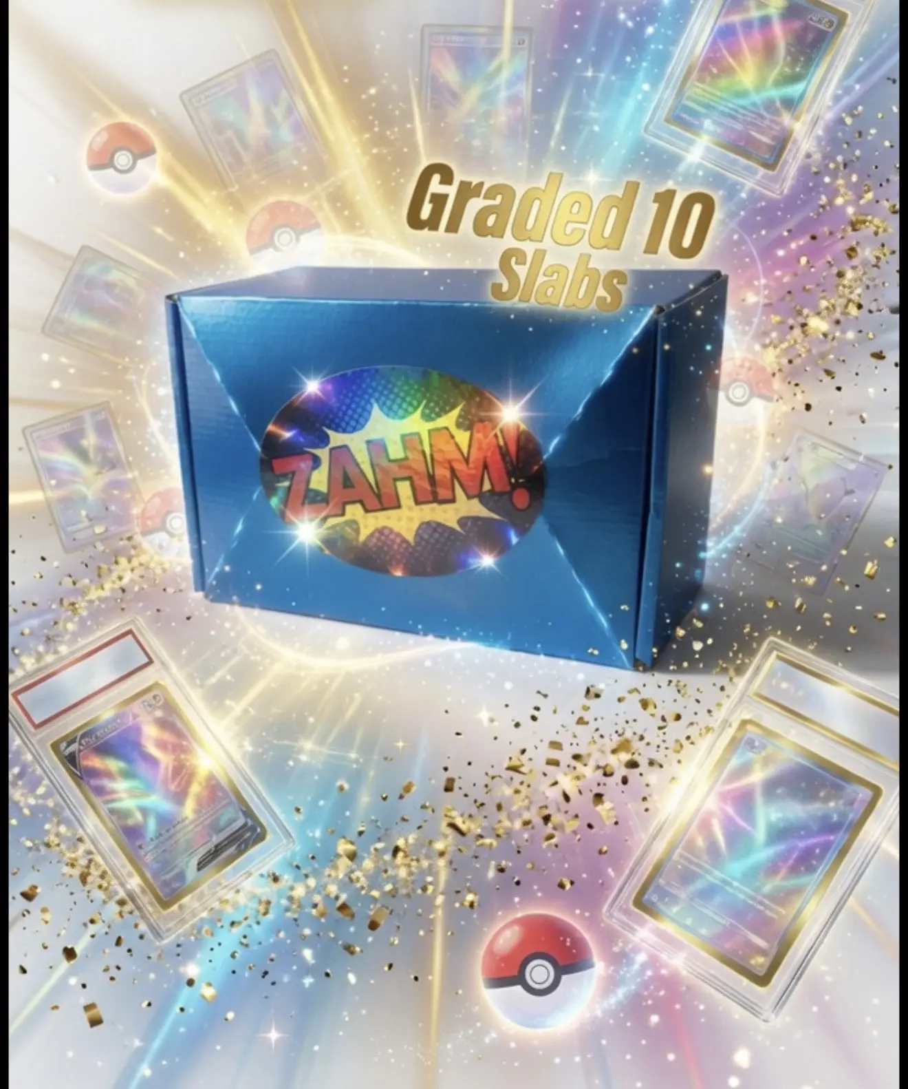 ZahmFam Pokemon Graded Card Repacks
