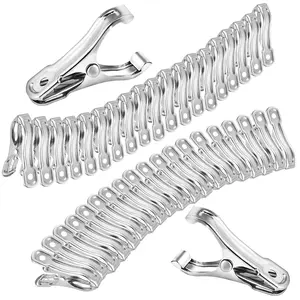 40 PCS Garden Clips, Greenhouse Clamps Made of Stainless Steel