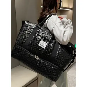 Large Capacity Travel Bag, Lightweight Zipper Travel Bag, Waterproof Travel Bag for Women & Men, Yoga Gym Bag, Weekender Bag