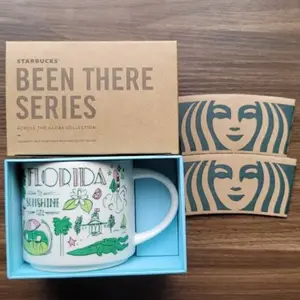Starbucks Florida State Been There Mug Collection with Handle - Florida State Been There Theme for Coffee Lovers