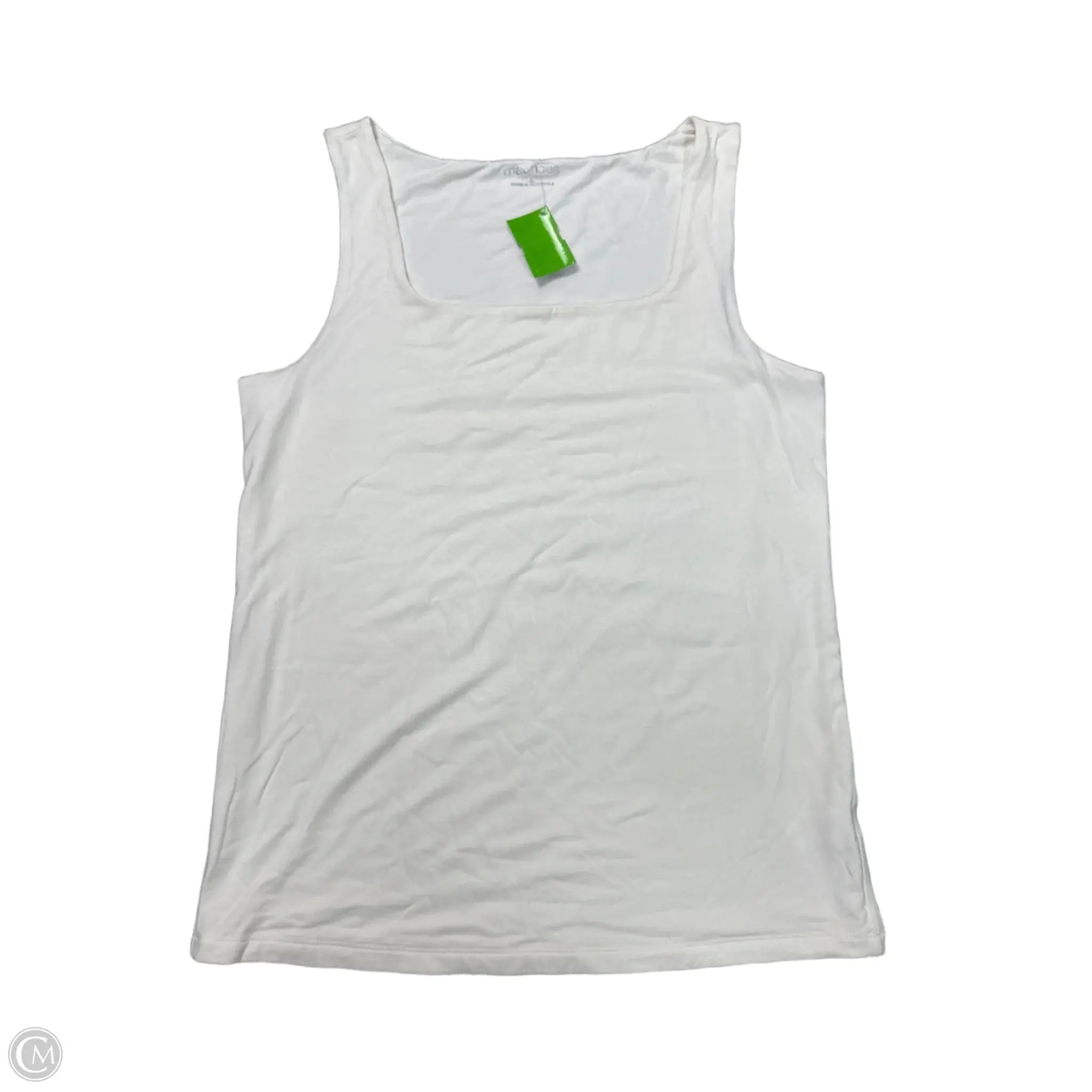 Tank Top By Maurices In White, Size: L