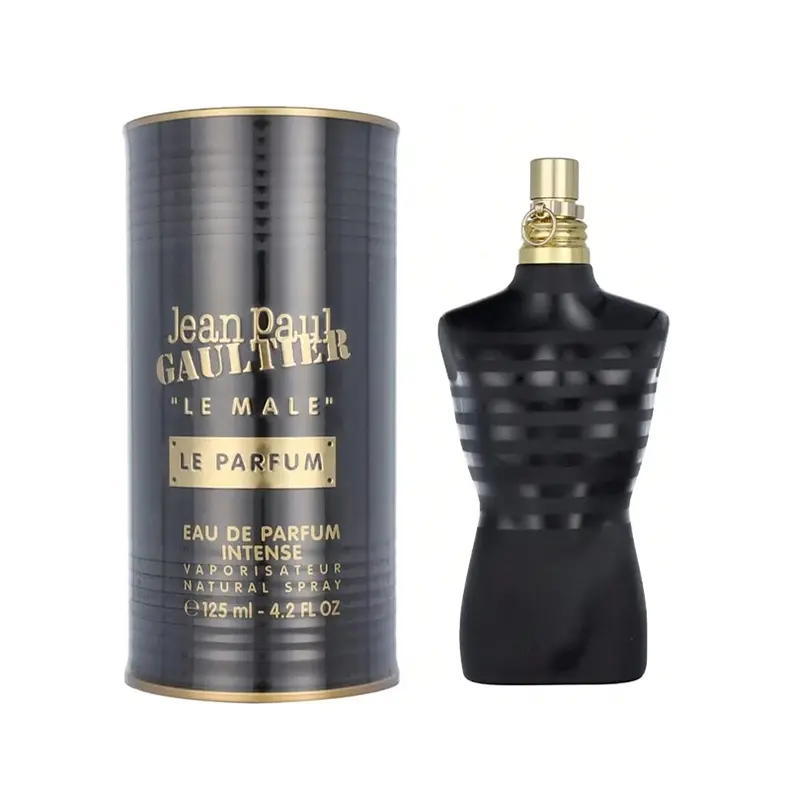Men's 4.2 oz Jean Paul Gaultier Le Male Le Parfum - Amber Woody Intense Eau de Parfum Spray, with Cardamom, Lavender, Iris, Vanilla