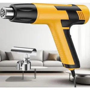 600W Dual Temperature Hot Air Gun with 4.9Ft Cord, Overheat Protection for Crafts & DIY Projects, Adjustable Nozzle for Embossing and Shrink Wrapping, Lightweight Ergonomic Design, Ideal for Heat Shrink Tubing and Paint Removal spring  promo