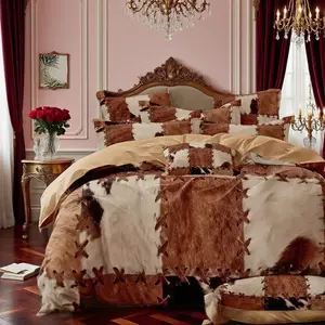 Soft Plush, 3-Piece Fluffy Comfortable Duvet Cover & Pillowcases, Perfect for Bedroom Decor, Soft Bedding Sets