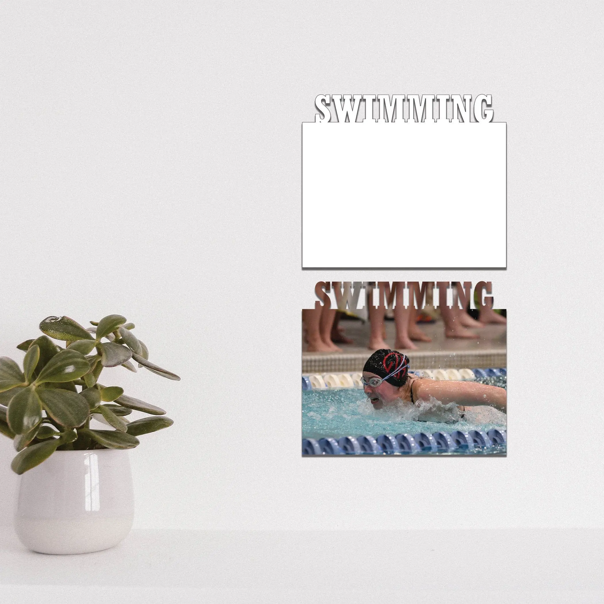 Swimming Sublimation Blanks - Photo Sublimation Blanks for Swimming 5x7
