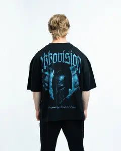 EKKO HELM Pump Cover 100% Cotton Oversized T-Shirt