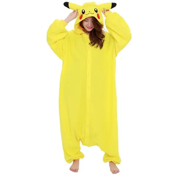 Nintendo Pokémon Adult Pikachu Kigurumi, Cosplay, Party