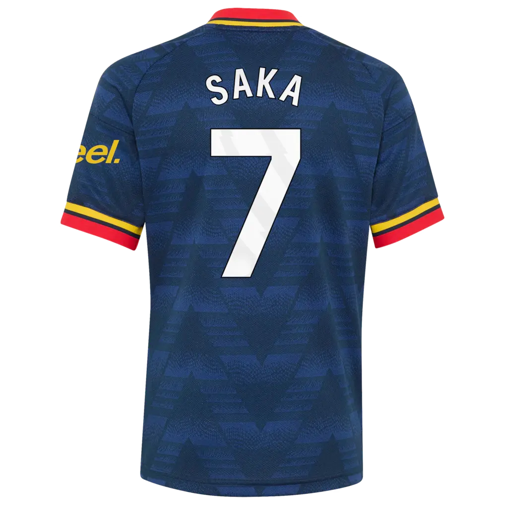 Unisex Soccer Shirt Bukayo 7 2026/27 Away Replica Jersey - Blue Premier