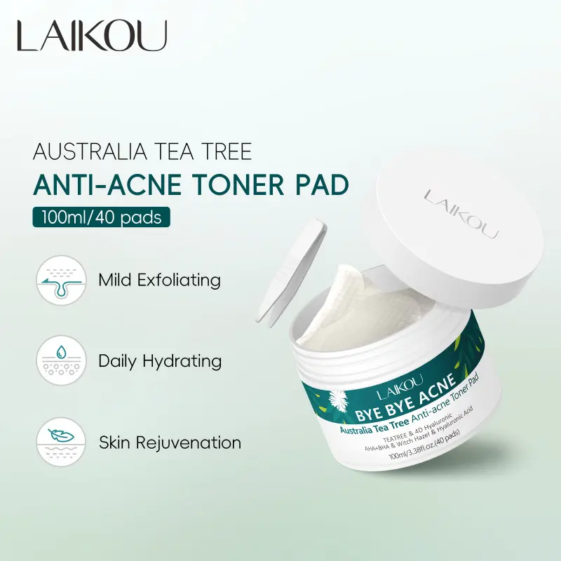 Australian Tea Tree Toner Pads! Gentle Acne-Fighting + Oil-Control, Oily Skin Must-Have