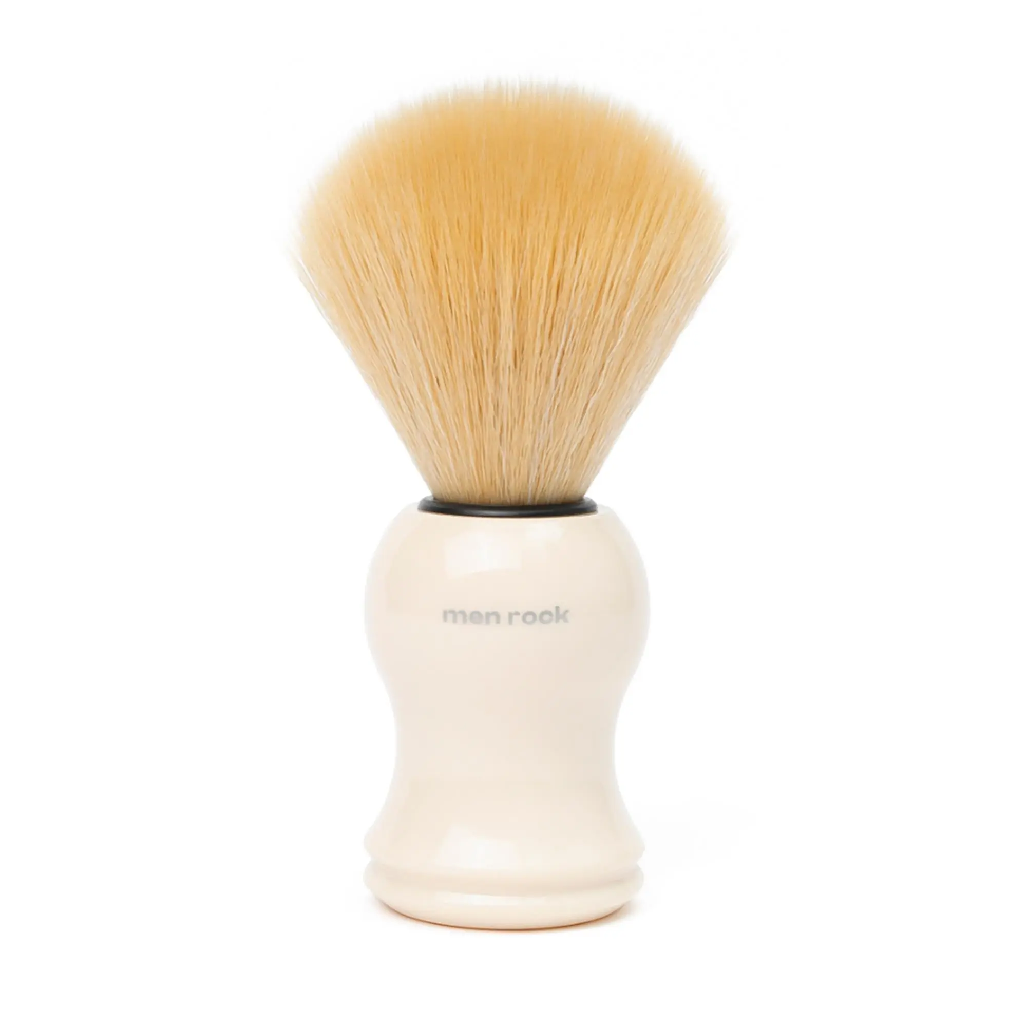 Men Rock The Brush Synthetic Bristles, Shave Brush, 1 Pc