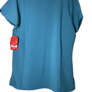 Teal Medium Size Scrub Uniform Set. Short Sleeve and Jogger Pants