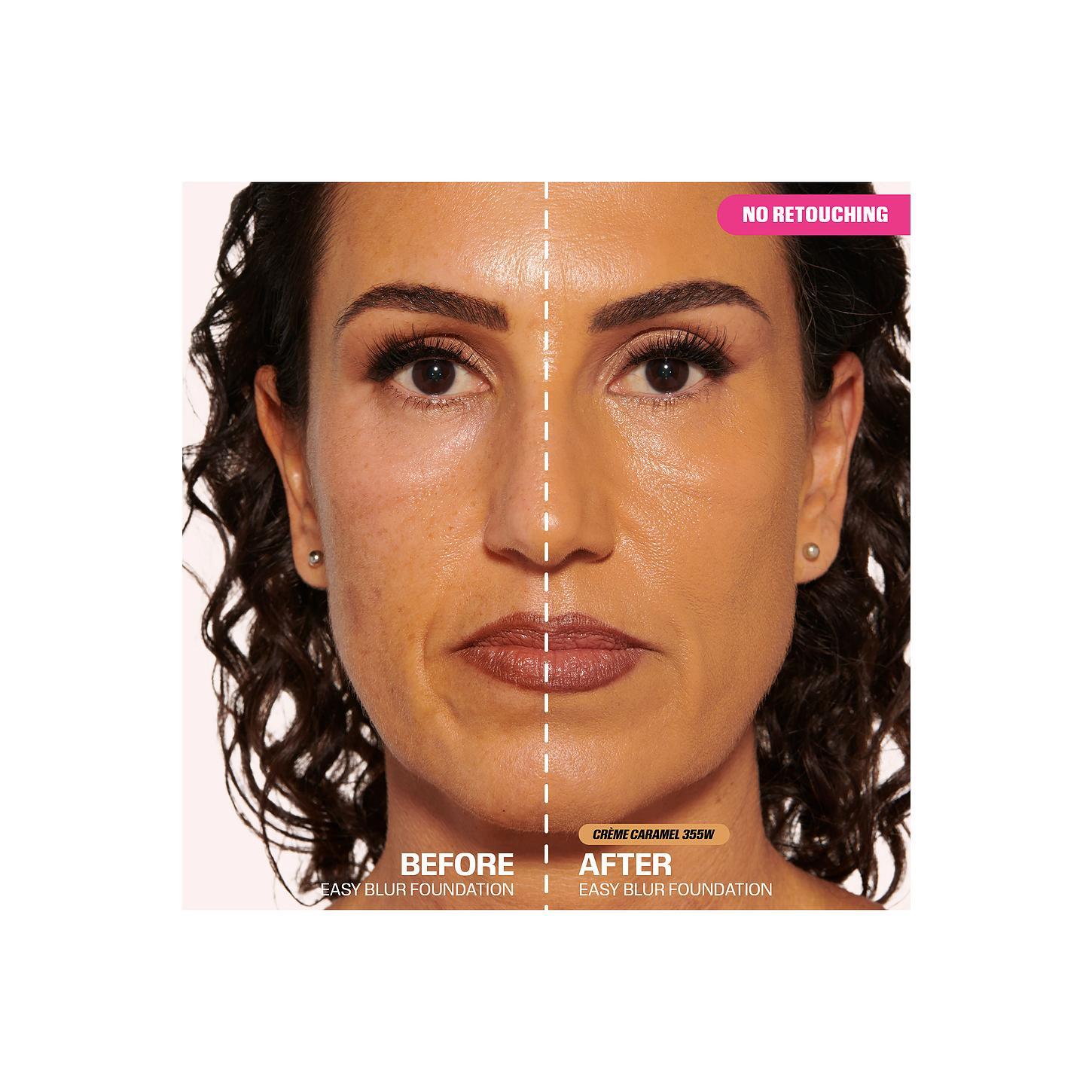 Huda Beauty Easy Blur Foundation in Creme Caramel 355W