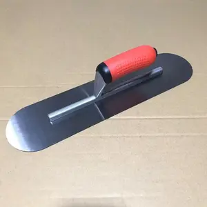 Bricklayer Manual Tool, Round Head Mud Knife, Tile Tools, Home Renovation Cement Floor Spreader, Construction Bricklaying Equipment