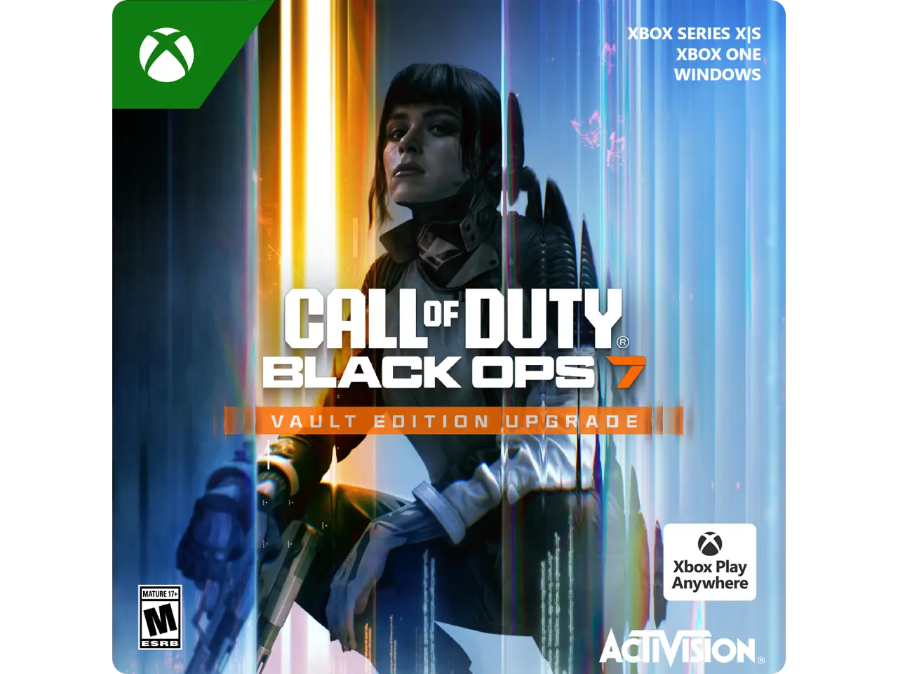 Activision Call of Duty: Black Ops 7 - Vault Edition Upgrade [Digital Code], Mature 17+, Multi-Platform Play for Xbox Series X|S, Xbox 1, Windows