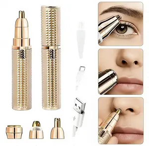 3 in 1 facial & eyebrow hair trimmer,Electric Eyebrow Trimmer, Lip Facial Body Hair Removal Tool, Facial Hair Care Tool, Electric Shaver Women, Eyebrow, Epilator Hair Remover