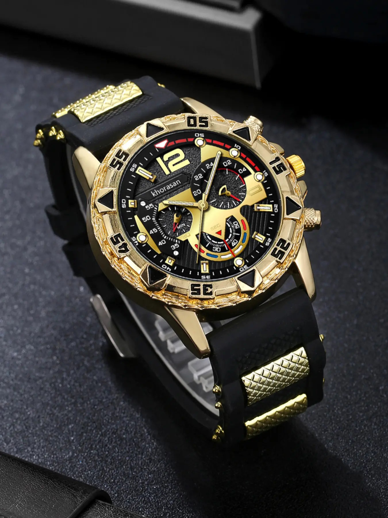 Men's Quartz Watch, Analog Round Face, Elegant Casual Round Dial, Metal Case, Buckle Closure, Multiple Colors, Perfect Gift for All Seasons, Business Casual Wristwatch