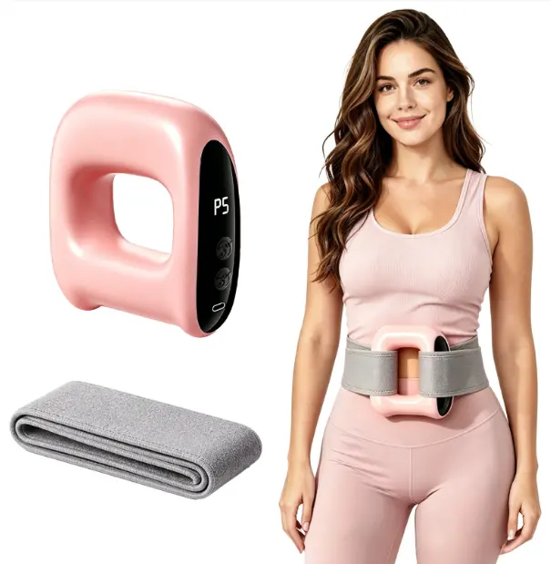 Portable Muscle Recovery and Fascia Vibration Device – Adjustable Vibrating Waist Belt for Waist, Back, and Legs – Wireless, Rechargeable Design for Muscle Recovery and Tension Relief, Helping You Relax Body and Mind summerwins