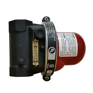 Pacific Seismic Products VB-301 Series 1" 7PSI Vertical Bottom Inlet Threaded Low Pressure Earthquake Gas Shut-Off Valve