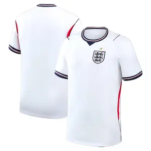 England Three Lions Soccer Jersey World Cup 2026 White Home & Away Fan Shirt Men Women Loose Fit Streetwear Casual Fall Winter Spring Supporter Idol Gift All-Season Football Comfortable