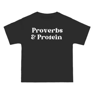 Proverbs And Protein Pump Cover T Shirt Weight Lifting Workout Shirt For Powerlifting Womens Pump Cover Christian Pump Cover Golf Gift T-Shirt For Men And Women