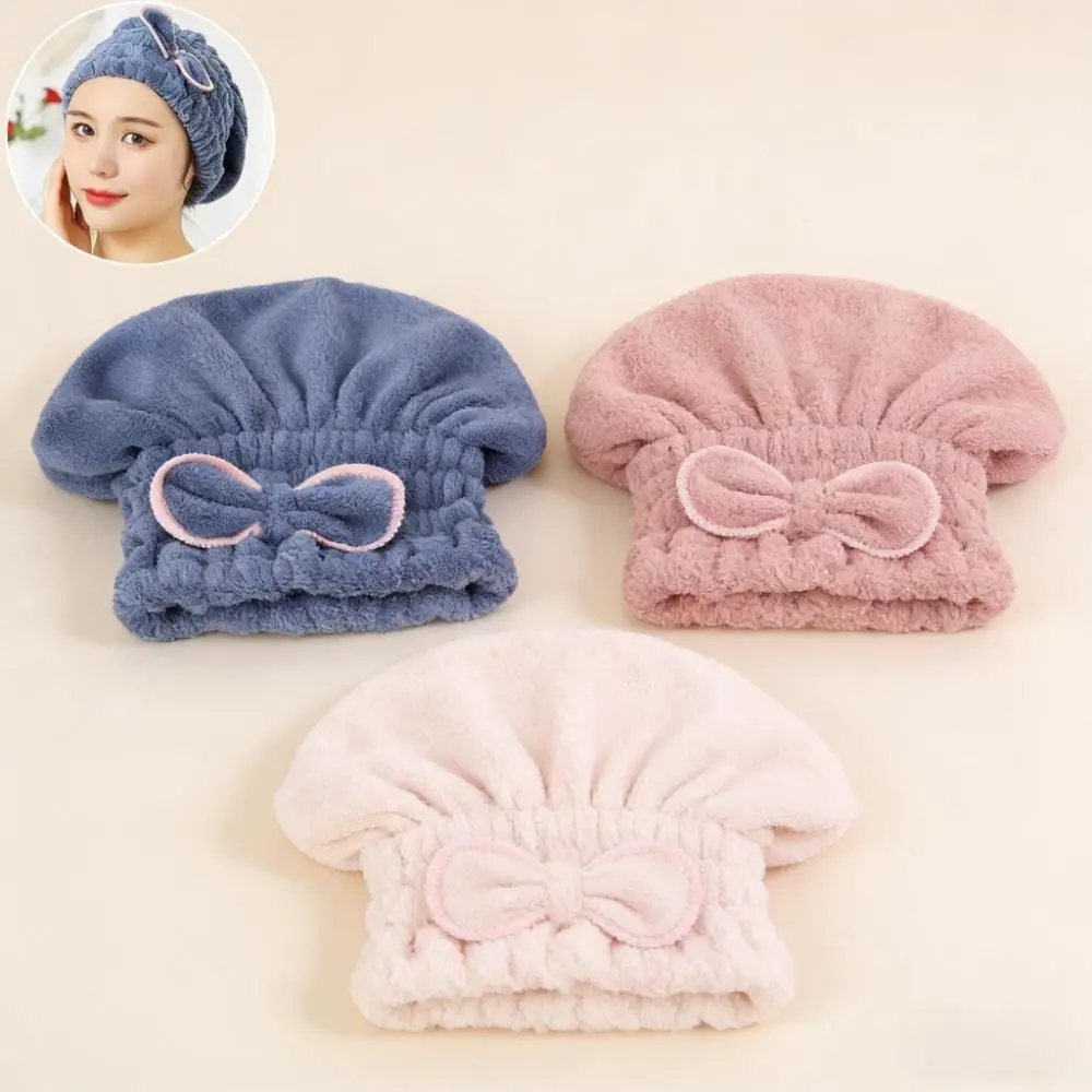 3-Pack Microfiber Hair Towel Turbans - Shiny, Soft Absorbent, Quick Dry Machine Washable Towels for Shower Hair Care, Sports & Outdoor Camping Use, Soft Absorbent Towel