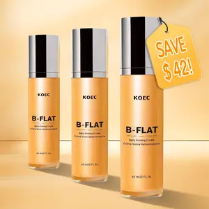 3X B-FLAT Belly Firming Cream  by KOEC-   for Stretch Marks And Loose Skin KOEC b flat belly cream (SAVE$42!)