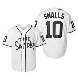 The Sandlot Baseball jersey; movie style, embroidered letters and numbers, breathable and comfortable fabric, suitable for baseball enthusiasts, movie fans casual wear