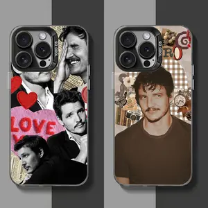 Fashion P-Pedro P-Pascal Sexy Daddy Phone Case for IPhone 17 16 15 14 13 12 11 Pro Max Plus Air Protective Drop-proof Gift Unique Design