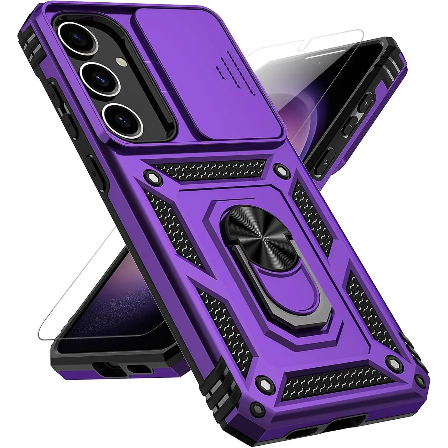 Purple w/ Slide Camera 2nd gen. Military Grade