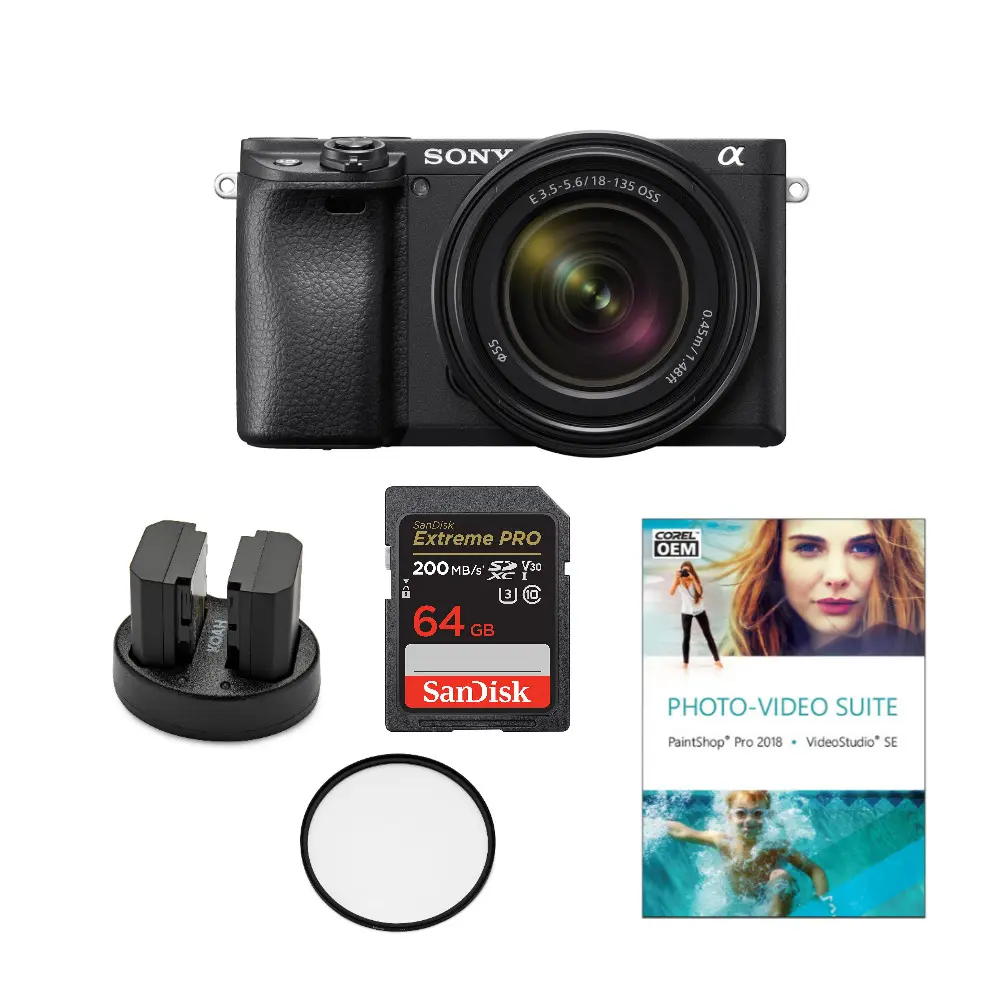 Sony Alpha a6400 Essentials Bundle