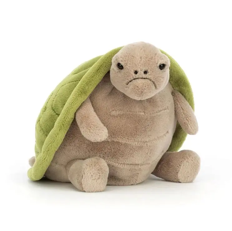 Timmy Plush Turtle Cat Toy - Fluffy Stuffed Animal, Cute Plush Charm, Bedtime Companion, Toys for Tots, Soft Texture, Ideal Birthday Gift for Gifting & Cuddling