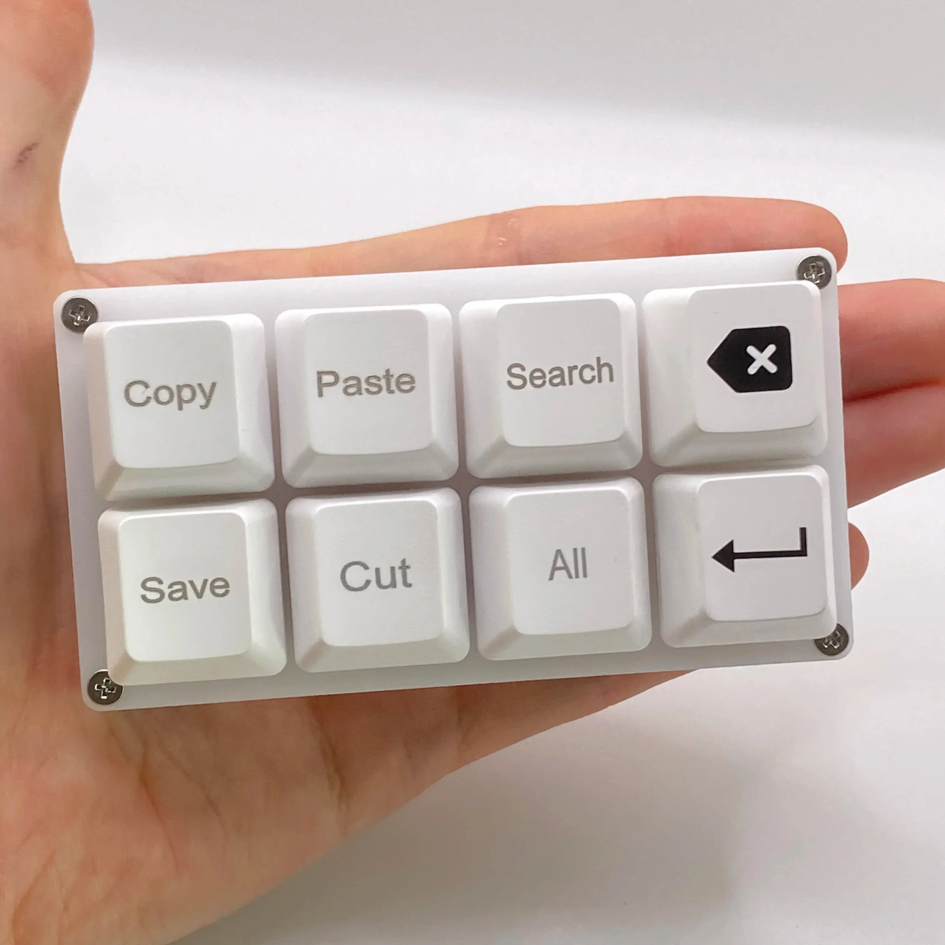 8 Key Programmable Mechanical Macro Keypad